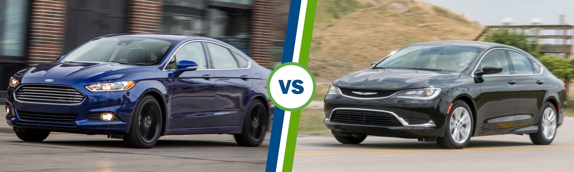 2016 Ford Fusion and Chrysler 200