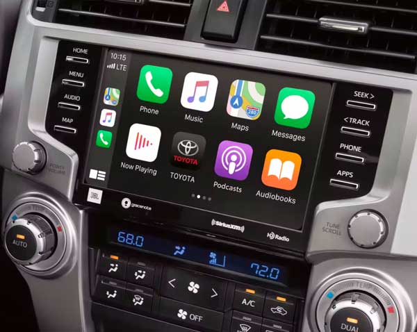toyota 4Runner infotainment center