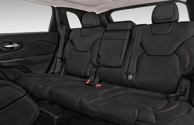 2016 Jeep Cherokee Back Seat Interior
