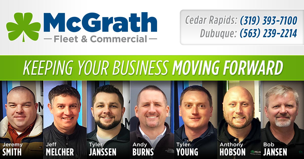 McGrath Commercial Fleet Trucks in Cedar Rapids Iowa