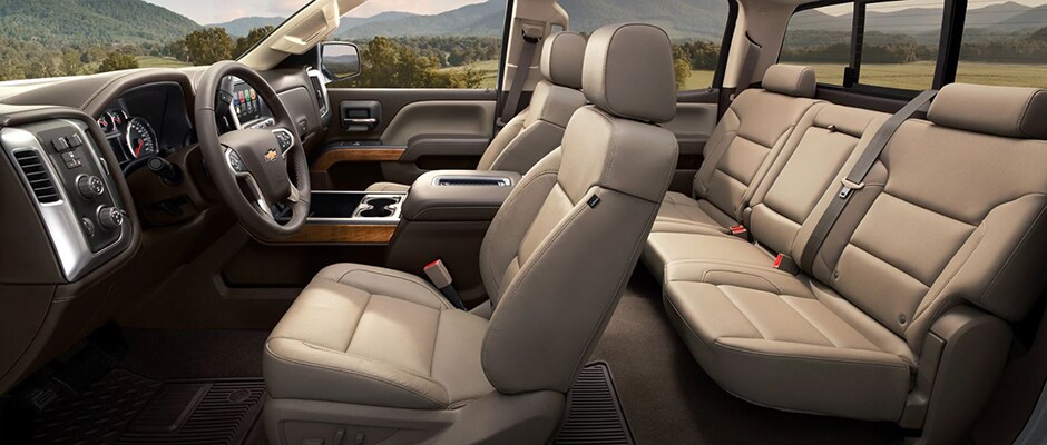 Interior Seating in the New Chevy Silverado 1500