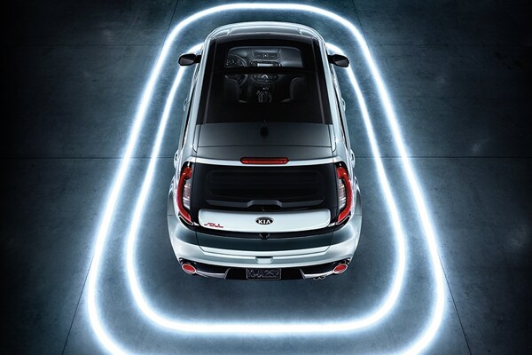 2019 Kia Soul illuminated with lights