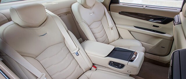 Cadillac CT6 Tan backseat Interior