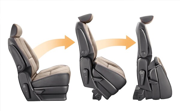 2019 Kia Sedona slide-n-stow seating