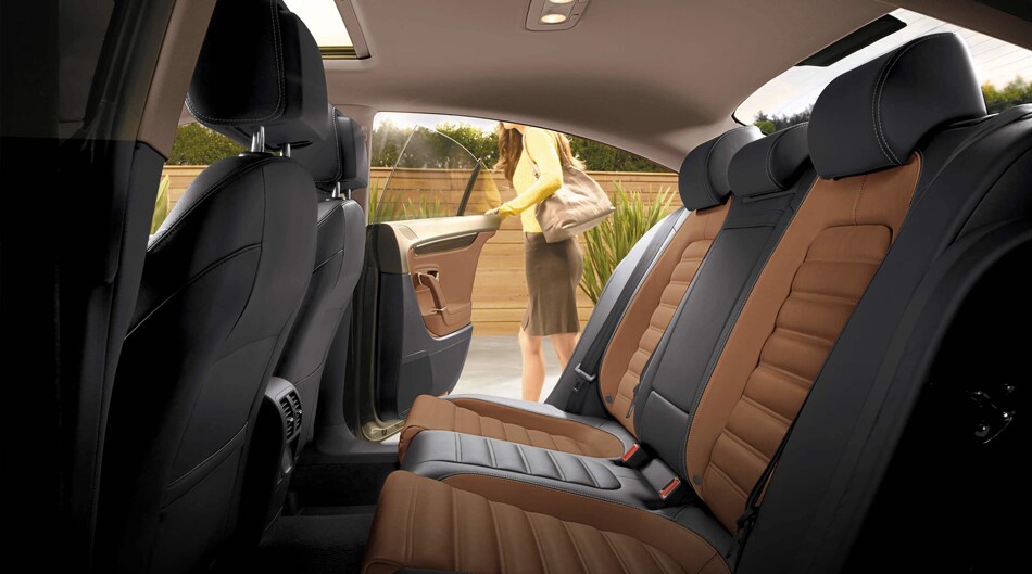 2016 VW CC Interior Back Seat