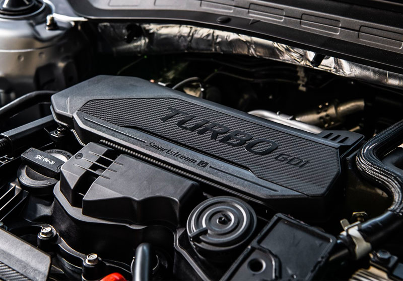 2021 Kia K5 1.6-liter turbocharged engine