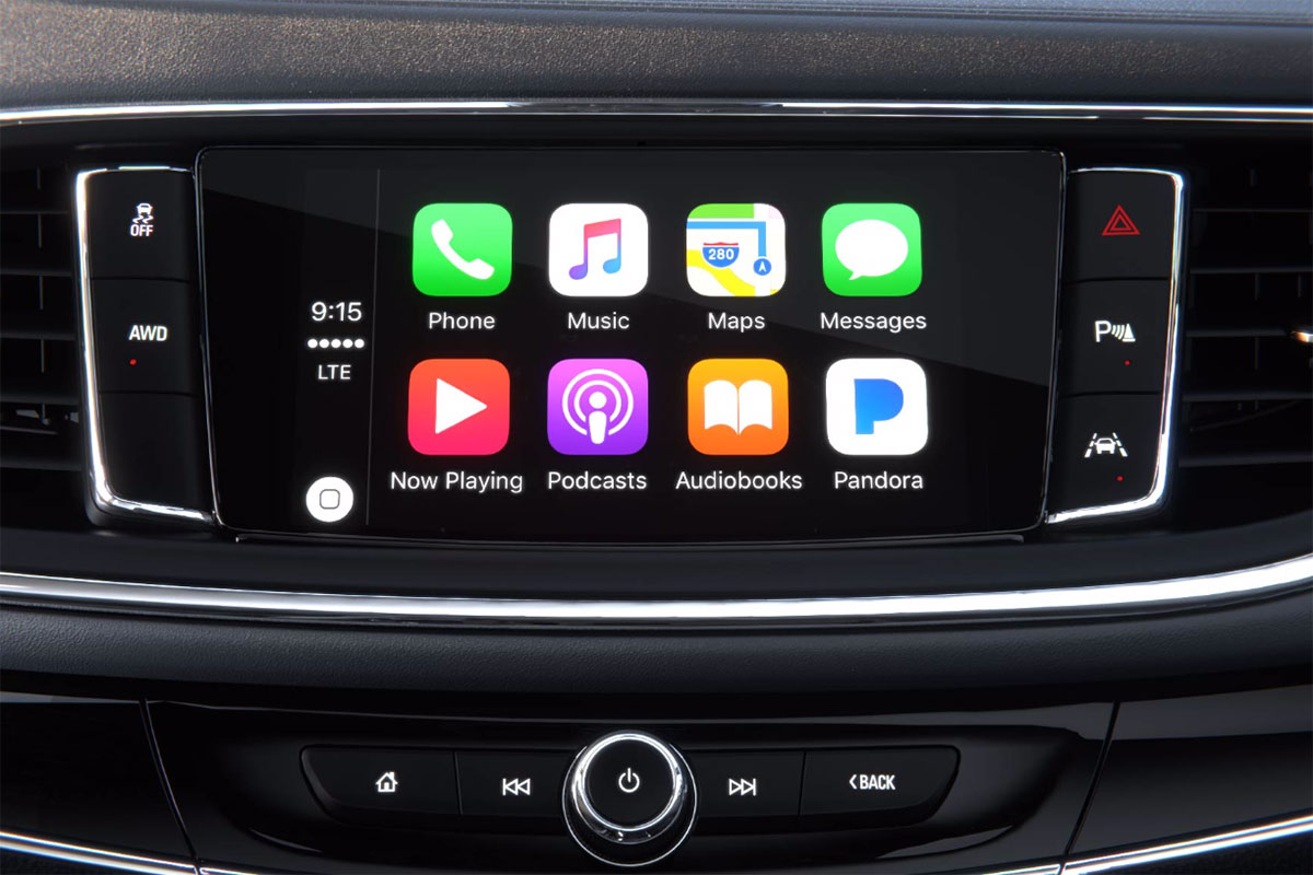 2018 Buick Enclave infotainment system