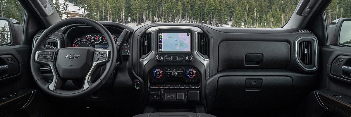 2020 Chevy Silverado 1500 leather interior