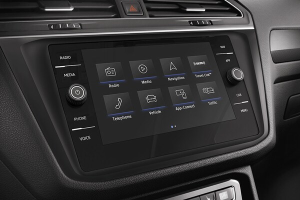 2020 Tiguan Infotainment Display