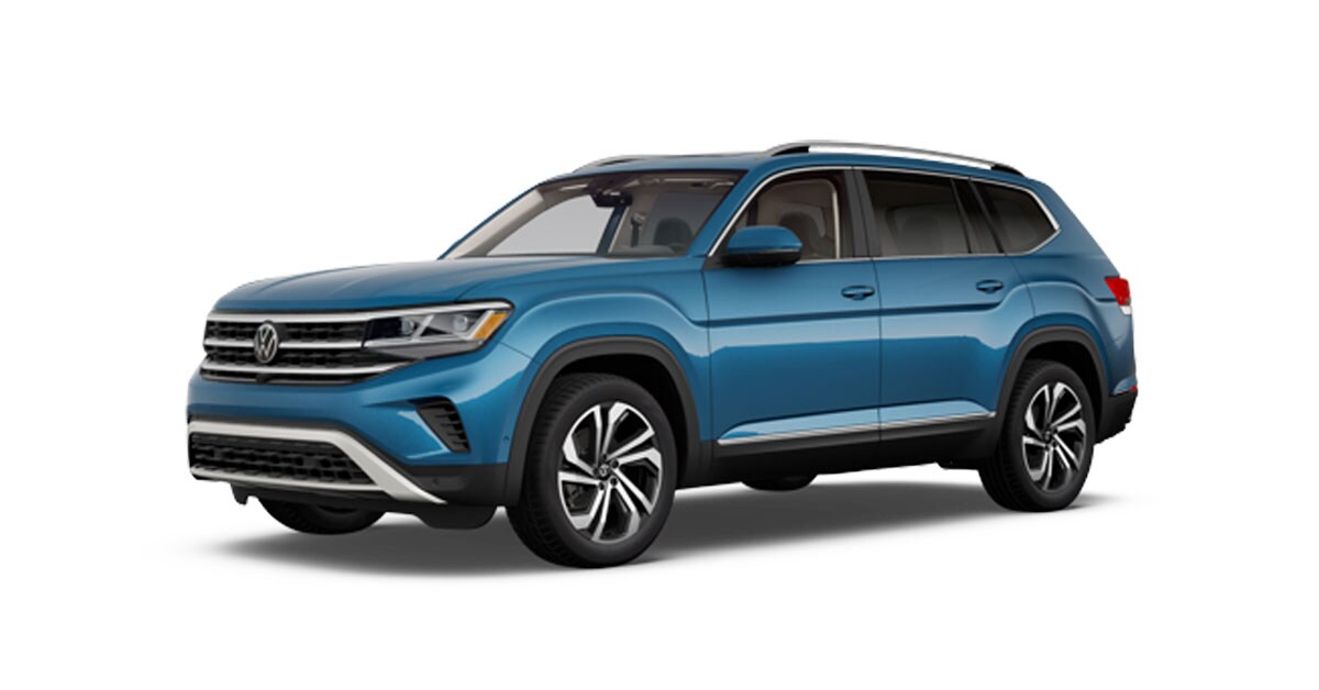2021 Volkswagen Atlas Pacific Blue