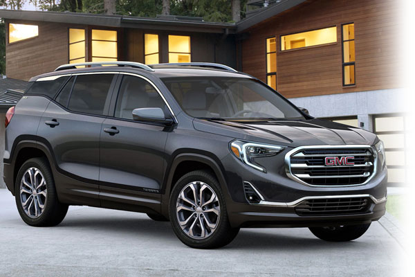2020 GMC Terrain SLT trim
