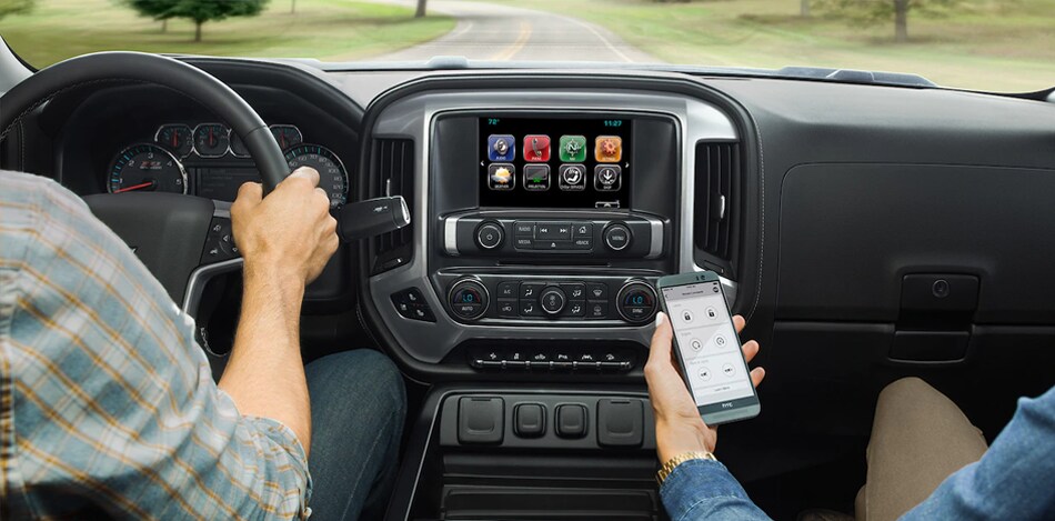 2017 Chevy Silverado 3500HD MyLink Touchscreen