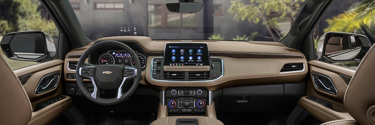 2021 Chevy Tahoe leather interior