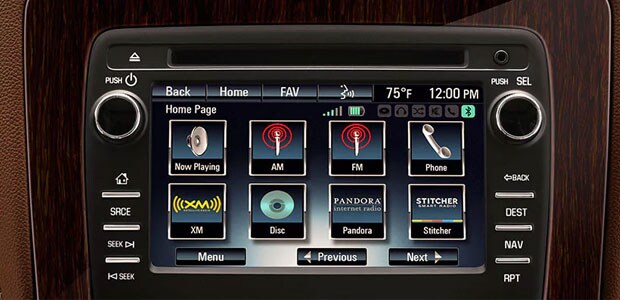 Chevy MyLink in the 2016 Traverse
