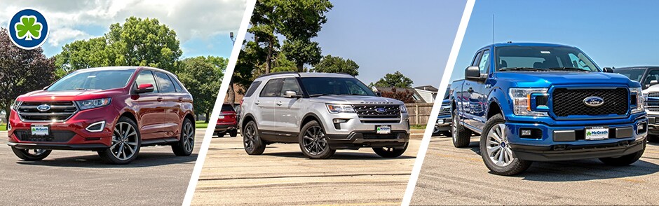 Ford Edge, Ford Mustang, Ford F-150