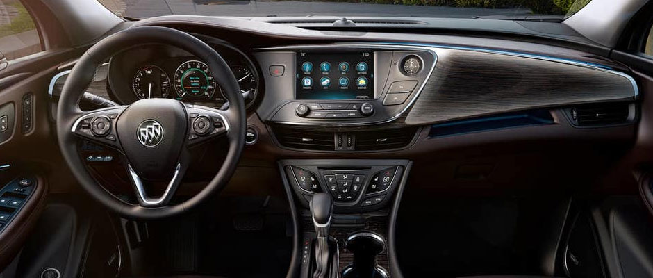Front Dash in the Buick Envision