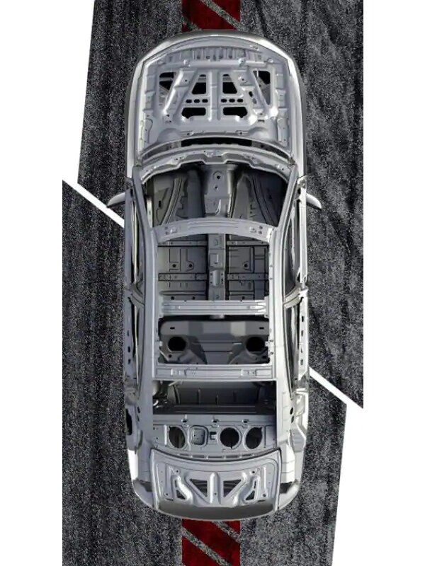high-strength steel frame