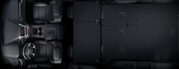GMC Yukon Folded Seats