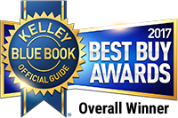 The 2017 Chrysler Pacifica is the KBB Best Buy Award Winner! KBB 2017 Best Buy award logo