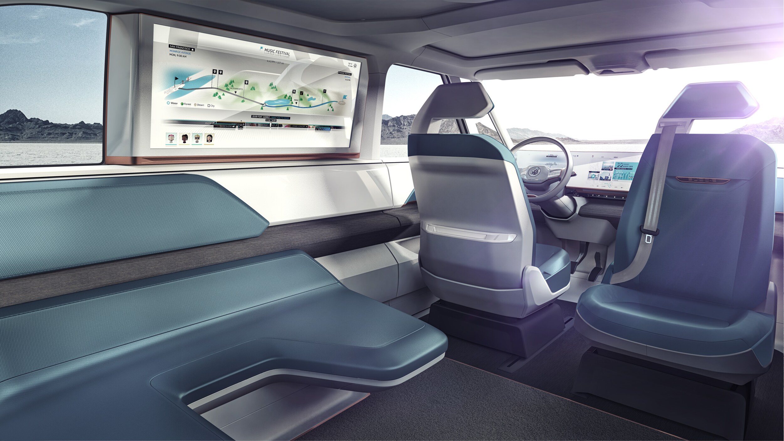 McGrath Auto VW BUDD-e Volkswagen BUDD-e Interior Van Seating