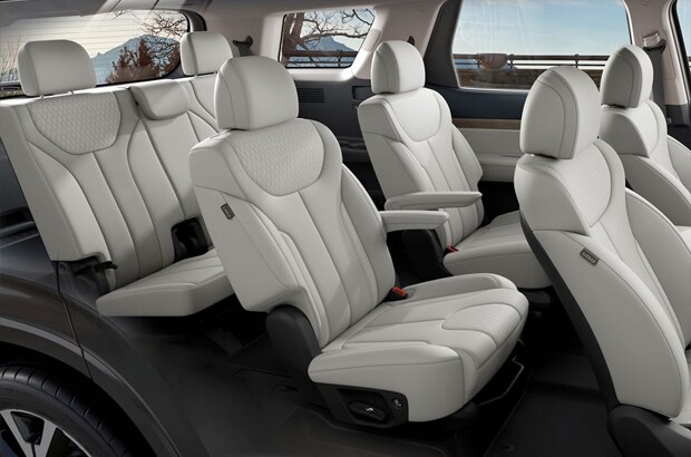 tablet style Palisade Infotainment system