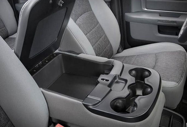 Center console in the ram 2500