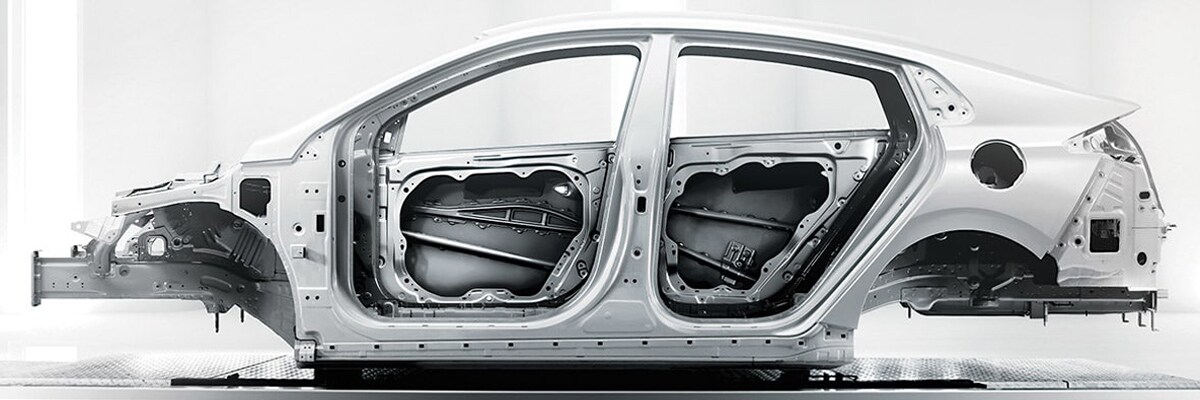 2019 Hyundai Ioniq safety - high strength steel frame