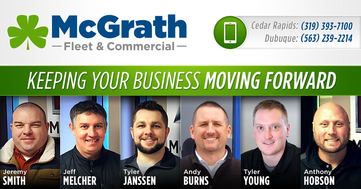 McGrath Commercial Fleet Trucks in Cedar Rapids Iowa