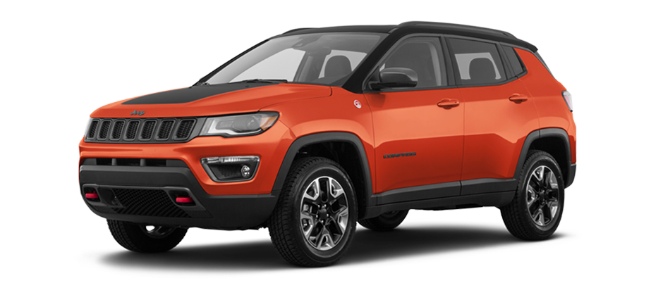 Orange 2018 Jeep Compass