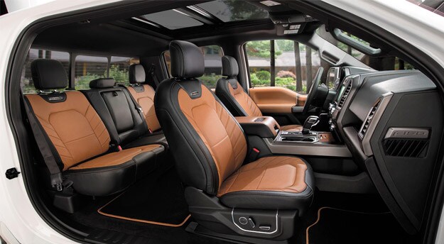 2016 f150 interior seating