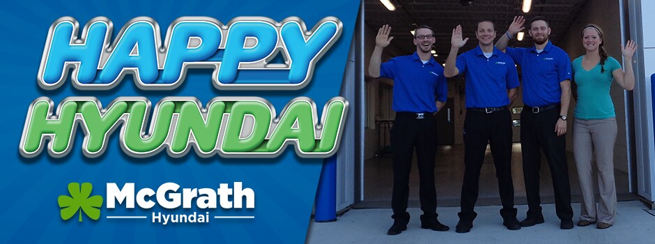 Our friendly staff is ready to help! Hyundai Service in Dubuque