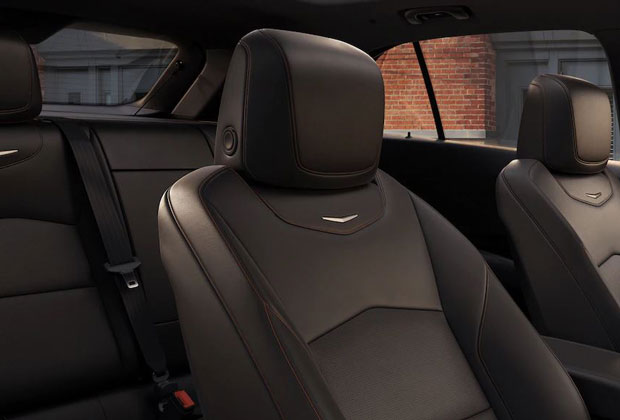 Interior seating in the new XT4