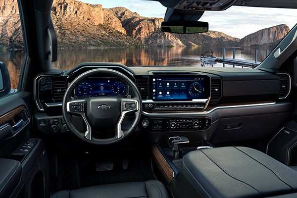 Chevy Silverado 1500 interior seating