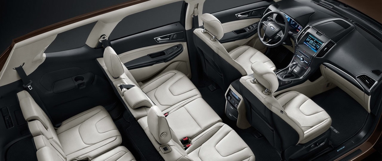 2018 ford edge Titanium Model interior seating