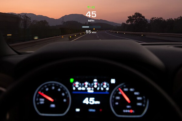 2020 Silverado Heads Up Display