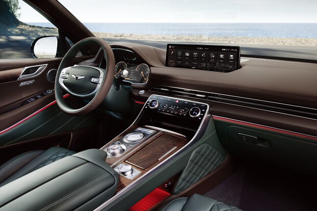 Genesis GV80 dark interior