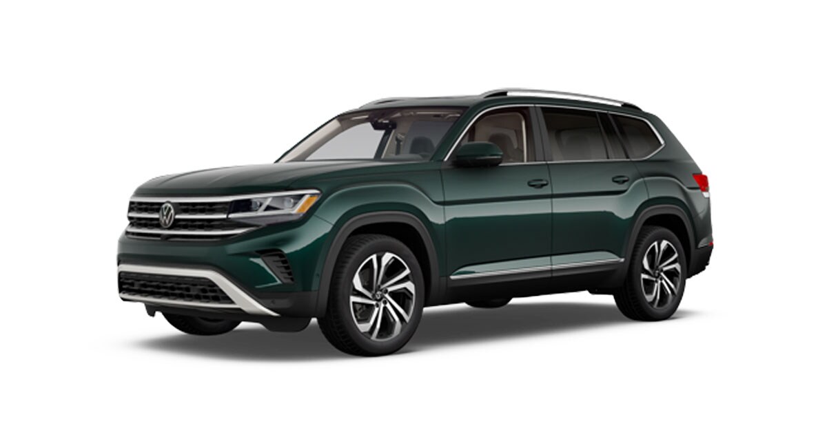 2021 Volkswagen Atlas Racing Green