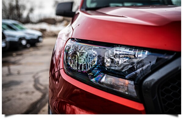 2019 Ford Ranger front headlight