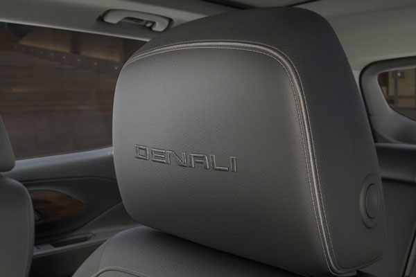 Denali seat stitching