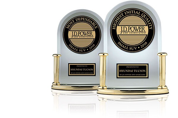 J.D. Power Award Highest Ranked Small SUV in Initial and Long-Term Quality
