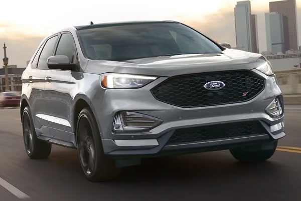 ford edge driving own the road