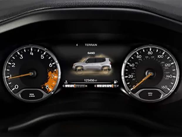 Jeep Renegade Latitude Interior dash