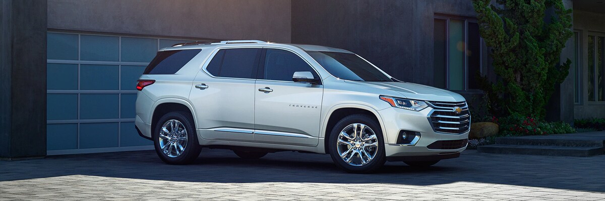 2020 Chevy Traverse exterior design