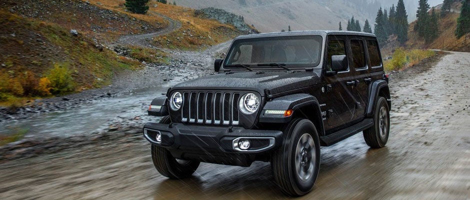 Red 2019 Jeep Wrangler Rubicon