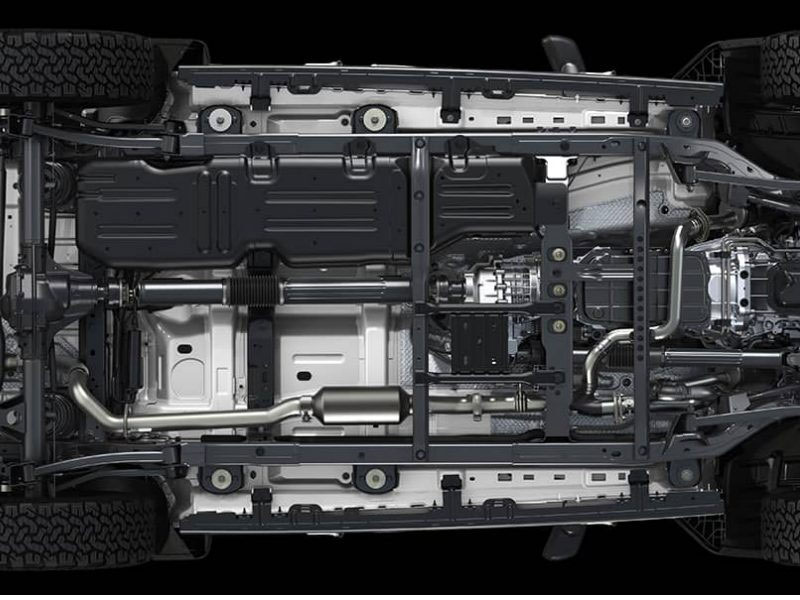 Jeep Wrangler Steel Frame