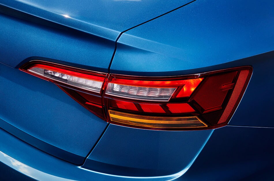2019 Blue VW Jetta Tail Lights