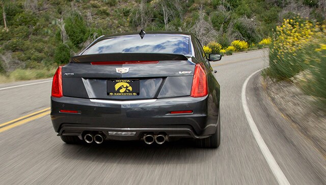 Gray Cadillac CT6 Back Angle