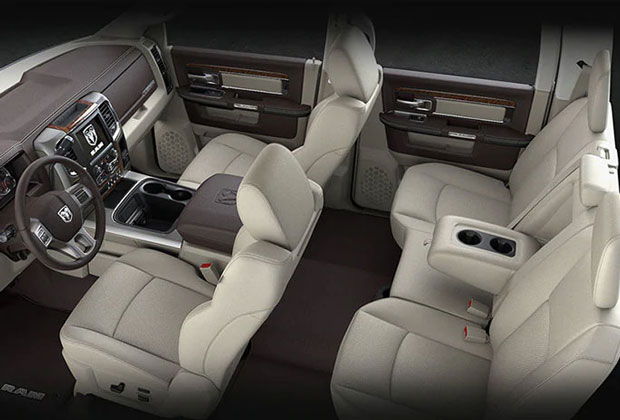 interior seating in the Ram 2500