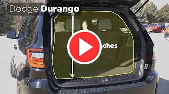 Dodge Durango Cargo Space Measurements