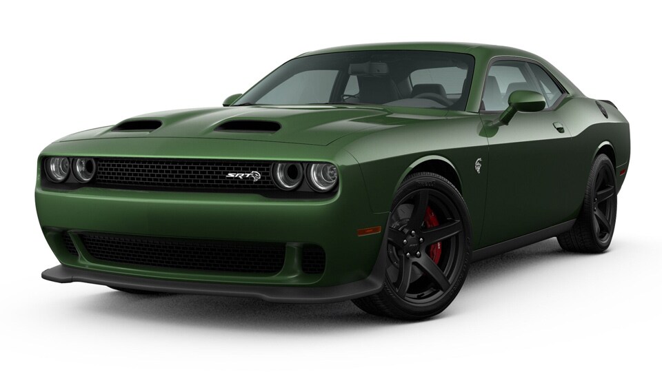 2020 Dodge Challenger SRT Hellcat Green